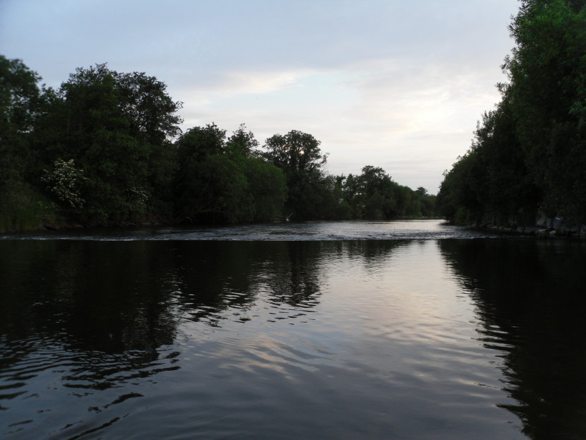 Towy weir, Llandeilo water